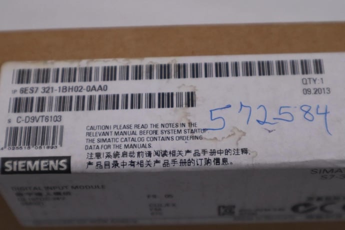 Siemens 6es7 321-ibh02-0aa0 simatic s7-300 digital input module new sealed#g387a - Image 2