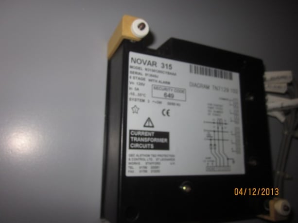 1800 KVAR, SHALLBETTER, 13200/7620 V, 9 X 200 KVAR CANS, INDOOR, 3 PHASE, FUSED - Image 9