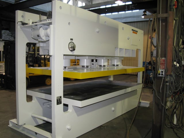 270 Ton, Wemhoner #KT-M-15/28-240, hydraulic press, 110" LR x 59" FB, dwnact, 16" daylight, 10" stroke, 96" - Image 3
