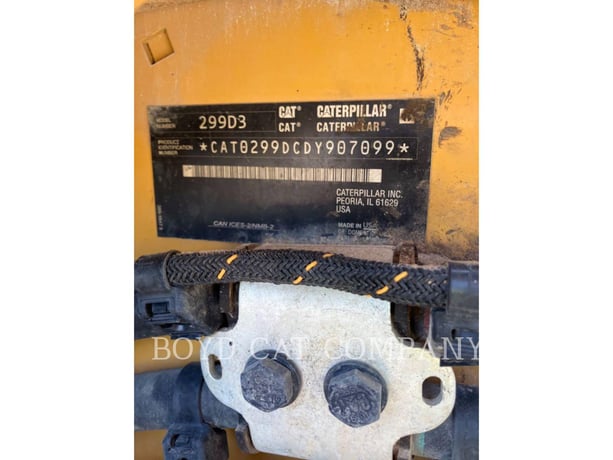 Cat 299D3 XPS, Skid Steer Loader, 2936 hours, S/N: DY907099, 2022 - Image 6