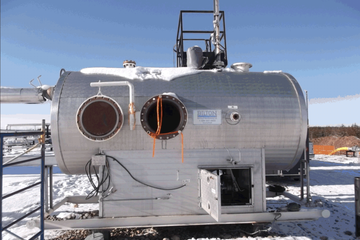 72" x 10' Flare Knockout, (Low Temp) 60 bbl, 50 psi, 2005 - Image 7