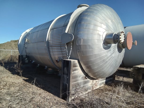 10' Sour Vertical Fuel Gas Mix Drum Separator, 115 psi, 2-phase, 2014 - Image 1