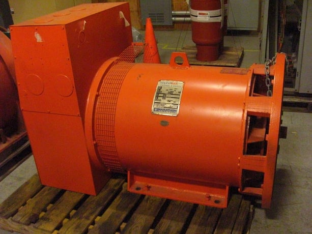 550 KW Marathon alternator, 1800 RPM, 480 VAC, 60 Hz - Image 1
