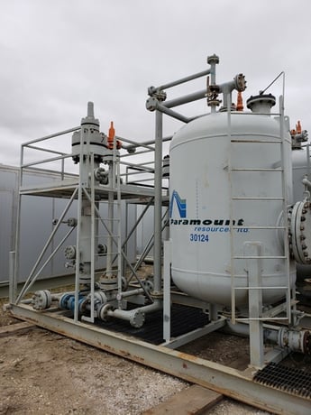 48" Sour Vertical Sand Separator, 170 psi, 2010 - Image 1