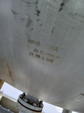 60" Sour Vertical Sand Separator, 170 psi, 2-phase, 2012 - Image 9
