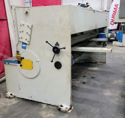 1/4" x 10' Summit #10X1/4, Hydraulic swing beam shear, 122" cut length, 39-3/8" Back Gauge adj, 20 HP, front - Image 2