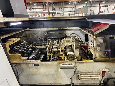 .708" x 7.48" Nedschroef #NB518L, 5-die bolt maker, pointer station, threading station, IFO transfer - Image 6