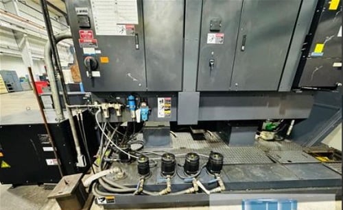 OKK #HM-1250S, 4-Axis CNC horizontal machining center, Fanuc 310iS-A, 66.9" X, 55.1" Y, 48.8" Z, 60 automatic - Image 8