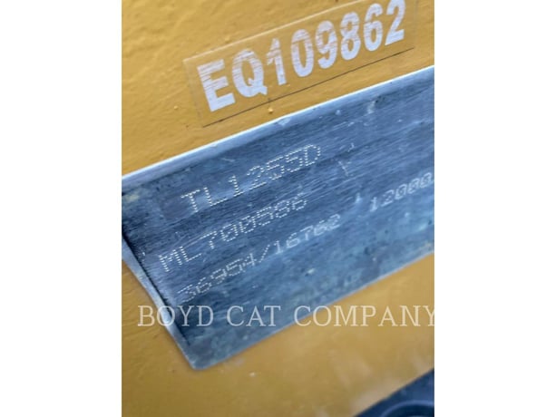 Cat TH1255D, Telehandler, 4498 hours, S/N: ML700586, 2016 - Image 6