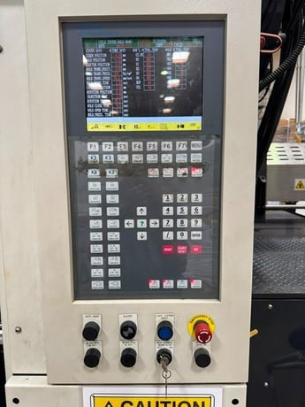1150 Ton, 186 oz., Hyundai #EDIS-1150DL, Hybrid injection molding machine, 110mm screw, 2014 (5 available) - Image 5