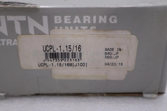 NEW IN BOX NTN UCPL-1.15/16M Pillow Block Bearing Ball 1-15/16" Bore STOCK H542A - Image 3
