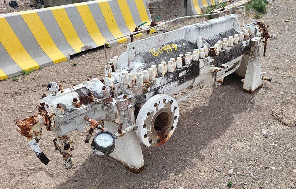 584 GPM @ 4620' TDH, Sulzer Bingham #3x6x9C, horizontal mulit-stage centrifugal pump, complete package - Image 3