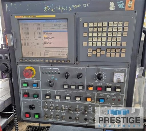 5.12" Daewoo Doosan #DB130CX, CNC table type horizontal boring mill, Fanuc 18iMB, 40 station automatic tool - Image 2