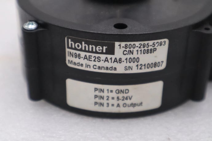 HOHNER AUTOMATION in96-ae2s-a1a6-1000 / in96ae2sa1a61000 Encoder Stock H1642 - Image 2