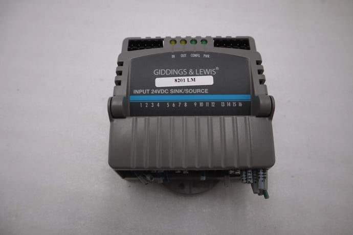 GIDDINGS & LEWIS M.1300.7372 R1 Input Module 24VDC SINK/SOURCE STOCK 638-D - Image 1