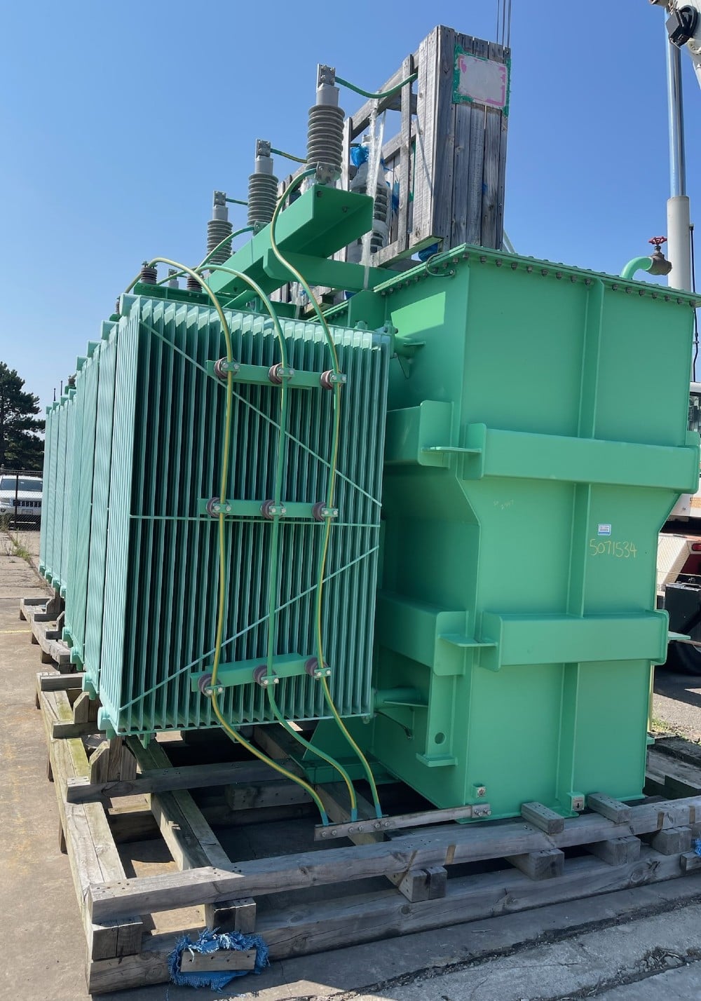 5000 KVA 66000 Primary, 480/277 Secondary, Elpowertech, transformer, 2022 unused - Image 5