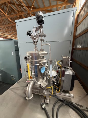 Carr #9004PLT, Pilot Viafuge Centrifuge, 316l Stainless Steel, 15325 rpm, 1 HP, controls, 2001 - Image 7