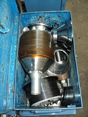 Sanborn #Puritan, Oil Recovery Skid, Mitsubishi #OP-12 centrifuge, 132 GPH - Image 2