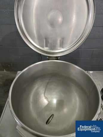 Market Forge #MT60E, Commercial Dual Soup Kettles, Stainless Steel, 30" & 26" diameter, dumpers & spigots - Image 7