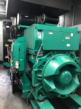 2250 KW Cummins #DQKAF, diesel generator set, 277/480 Volts, 163 hours, QSK60-G14 engine, EPA Tier 2, sound - Image 6