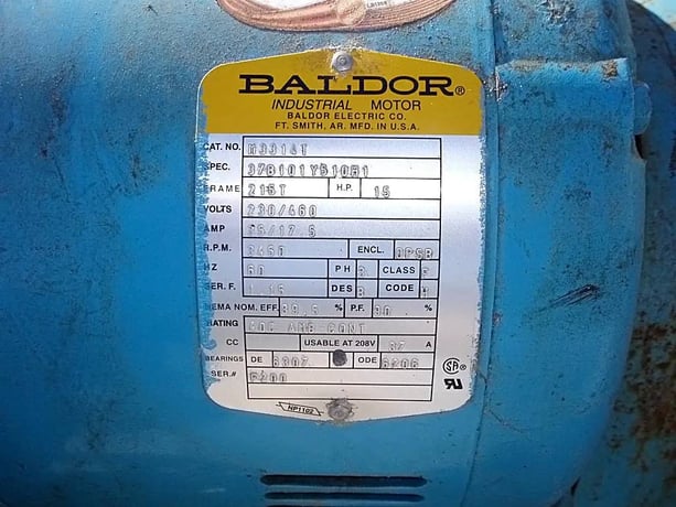 160 GPM, Thrush #1.5x2x7hpF-E300, centrifugal pump, 15 HP - Image 6