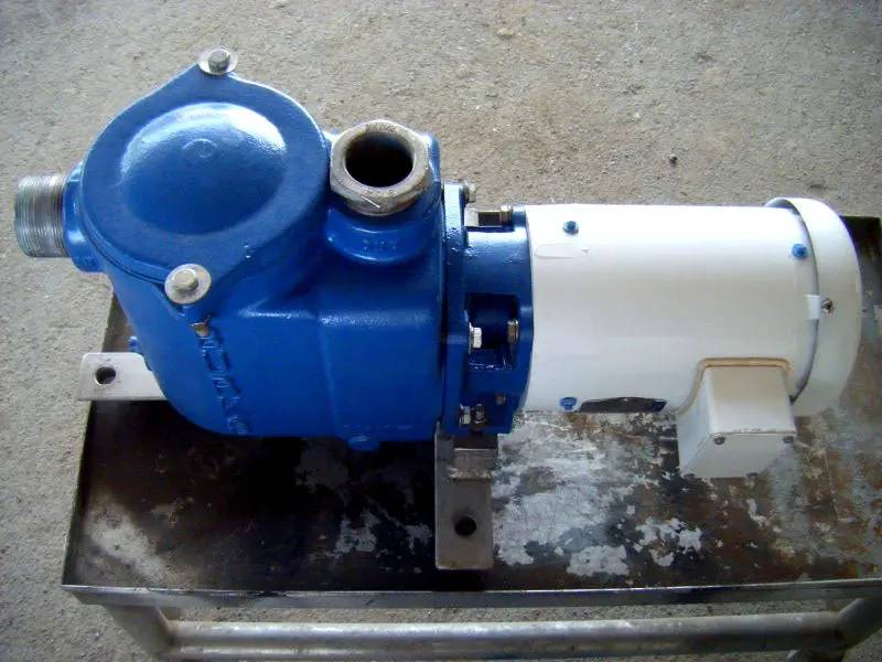 80 GPM, Burks #15WT5X, centrifugal pump, 1.5 HP - Image 3