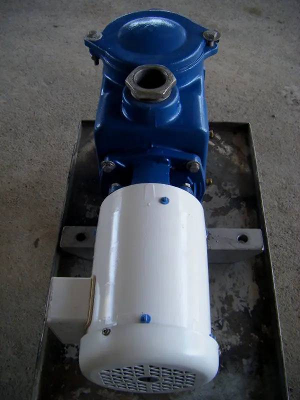 80 GPM, Burks #15WT5X, centrifugal pump, 1.5 HP - Image 5