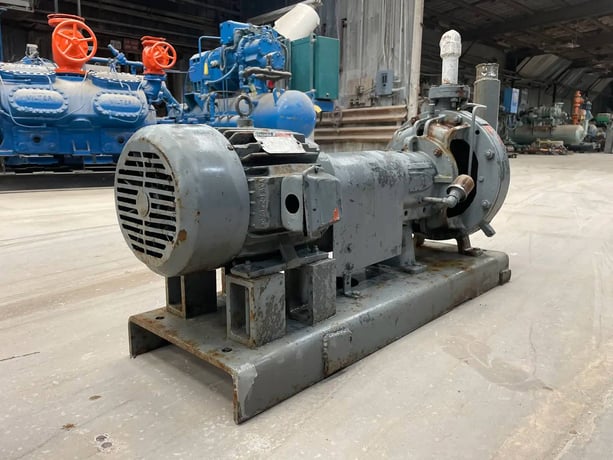Durco, centrifugal pump, 10 HP @ 1755 RPM, Fr.215T - Image 4