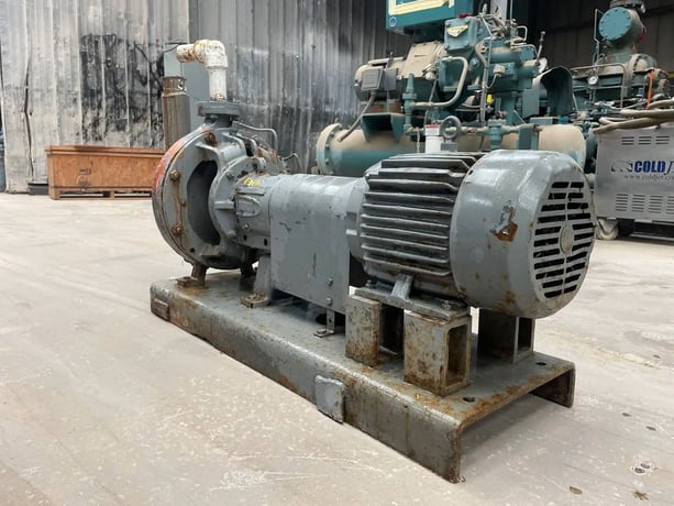 Durco, centrifugal pump, 10 HP @ 1755 RPM, Fr.215T - Image 6