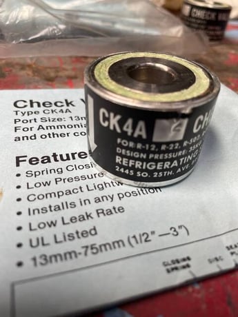1/2" Parker #CK4A-2, check valve - Image 5