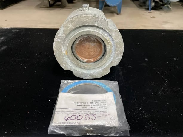 3" Phillips Refrigeration #600-SB11-01, disc-type 600 series silent check valve - Image 8