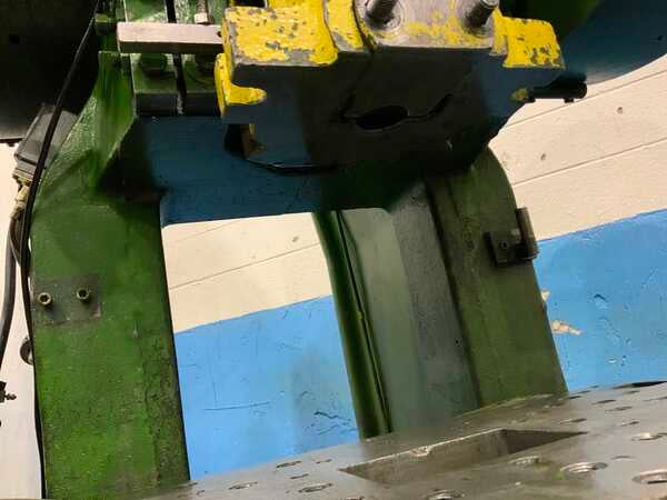 60 Ton, Rousselle #6, OBI back geared press, 4" stroke, 11-1/2" Shut Height, air clutch & brake, 50 SPM - Image 4