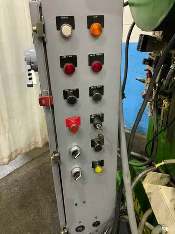 60 Ton, Rousselle #6, OBI back geared press, 4" stroke, 11-1/2" Shut Height, air clutch & brake, 50 SPM - Image 5