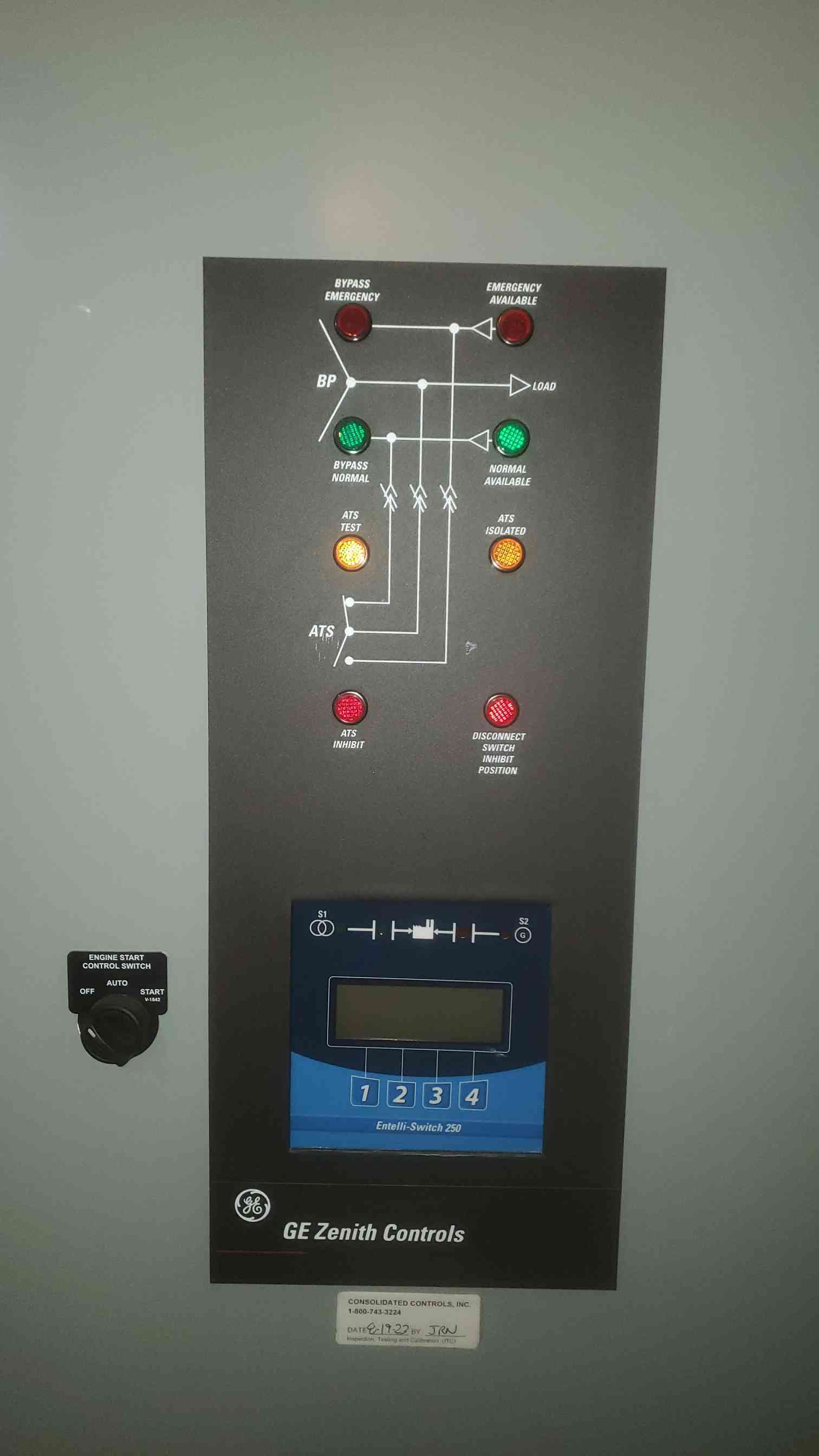 800 Amp. GE Zenith automatic transfer switch, ZB5DB08031-07, Transfer & Bypass Isolation, 277/480 Volts, 2 - Image 7