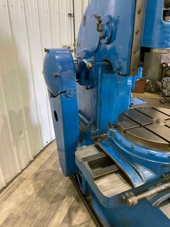 6" Pratt & Whitney, vertical slotter, 15" table to ram, 10" vertical adjustment of ram, 3 HP - Image 3