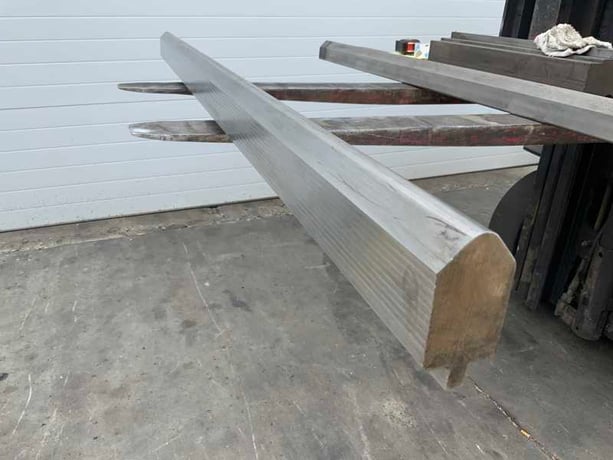 63" L, Male press brake die, 1-1/2"die width, 3" die height, 1/2"tang - Image 3