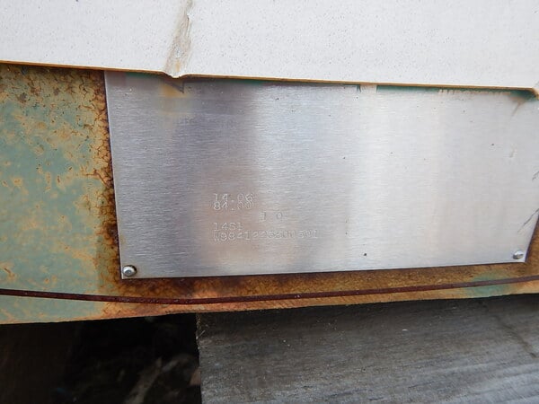1 HP Lightnin #Series-10, Agitator Drive, 8' Stainless Steel Shaft w/3-Paddle Blade, 230/460 V - Image 2