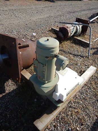 1 HP Lightnin #Series-10, Agitator Drive, 8' Stainless Steel Shaft w/3-Paddle Blade, 230/460 V - Image 3