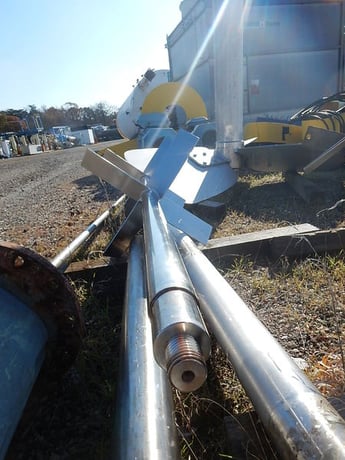 1.5 HP Chemineer #1HTM-15, 2-Tier 4-Blade Pitched Impeller Agitator, Stainless Steel, 16" Span, 6' L Span - Image 6