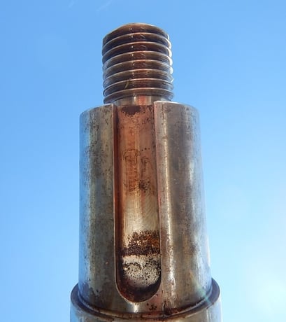 1.5 HP Chemineer #1HTM-15, 2-Tier 4-Blade Pitched Impeller Agitator, Stainless Steel, 16" Span, 6' L Span - Image 7
