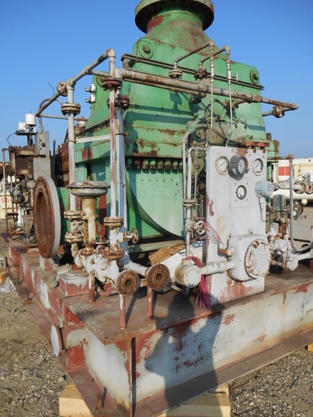 16980 cfm, Transamerica DeLaval #2CD37, Gas Compressor, 300 psig Suction/Discharge, 6809 HP, 8700 RPM - Image 4