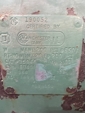 1 HP Dayton Speedaire #1WD38, Compressor, w/Compressed Air Dryer, 91 cfm, 175 psi, 230 V - Image 4