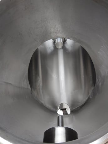 20 cu.ft. Patterson, Stainless Steel Jacketed V-Blender, 30 psi @ 250°F Jacket, On Stainless Steel Bar, 1984 - Image 2