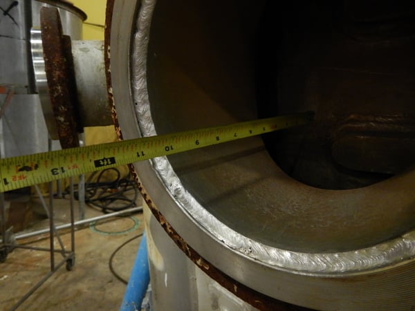 1712 sq.ft., Stainless Steel Spiral Heat Exchanger, Alfa-Laval, 130 psi @ 32/392 °F Chamber A, 87 psi @ - Image 9
