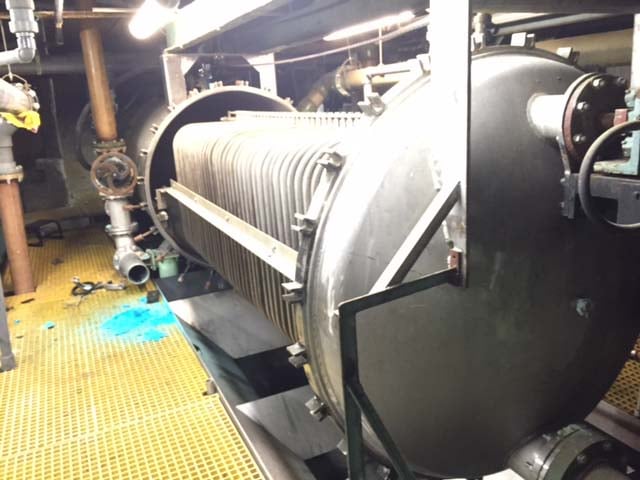 400 sq.ft. Upton, Stainless Steel Pressure Leaf Filter, Horizontal Tank, (39) 42" x 40" Retractable Vertical - Image 2