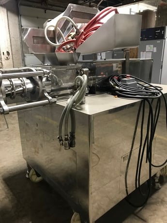 Luwa Marumerizer #QJ-700V, Stainless Steel Spheronizer, 700 mm diameter Bowl, 300-700 RPM, Side Product - Image 4