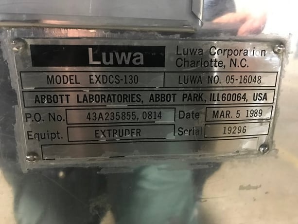 Luwa Marumerizer #QJ-700V, Stainless Steel Spheronizer, 700 mm diameter Bowl, 300-700 RPM, Side Product - Image 10