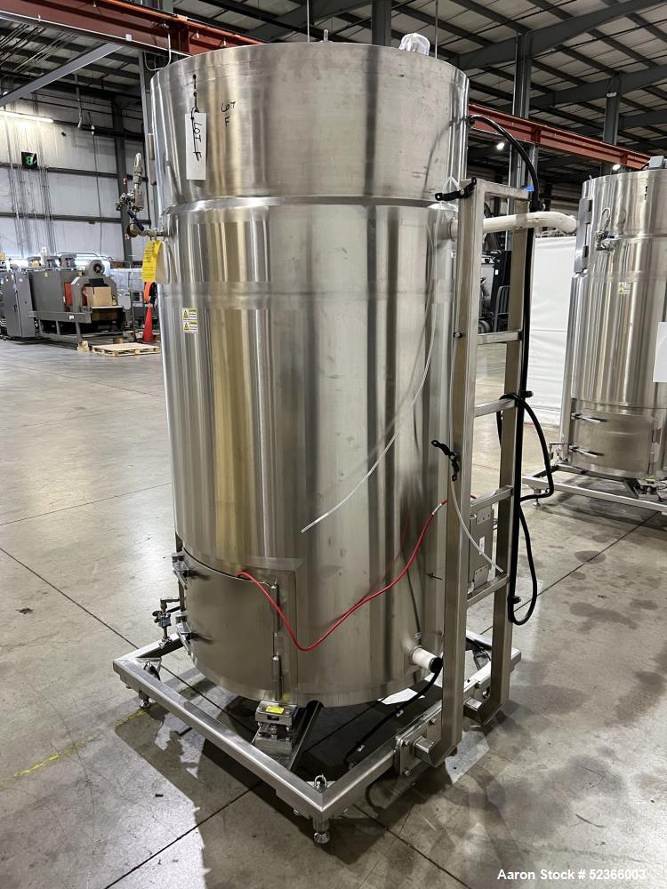 264 gallon Thermo Scientific #HyClone, single use bioreactor, 38" diameter x 50" straight side, flat top & - Image 2