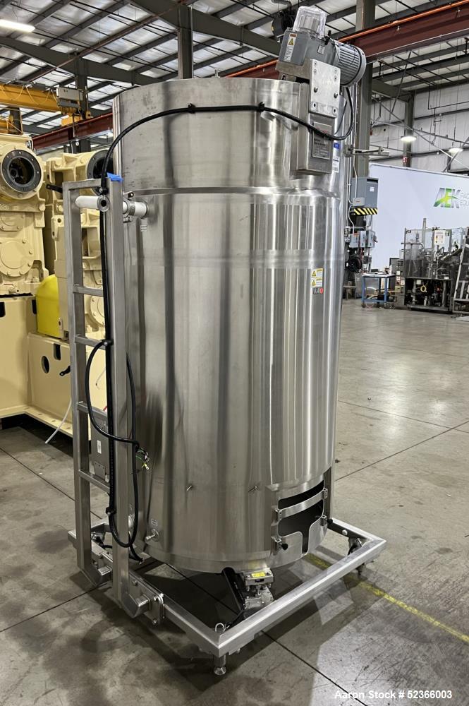 264 gallon Thermo Scientific #HyClone, single use bioreactor, 38" diameter x 50" straight side, flat top & - Image 3