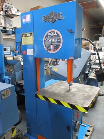 20" DoAll, vertical countour bandsaw, variable speed - Image 2